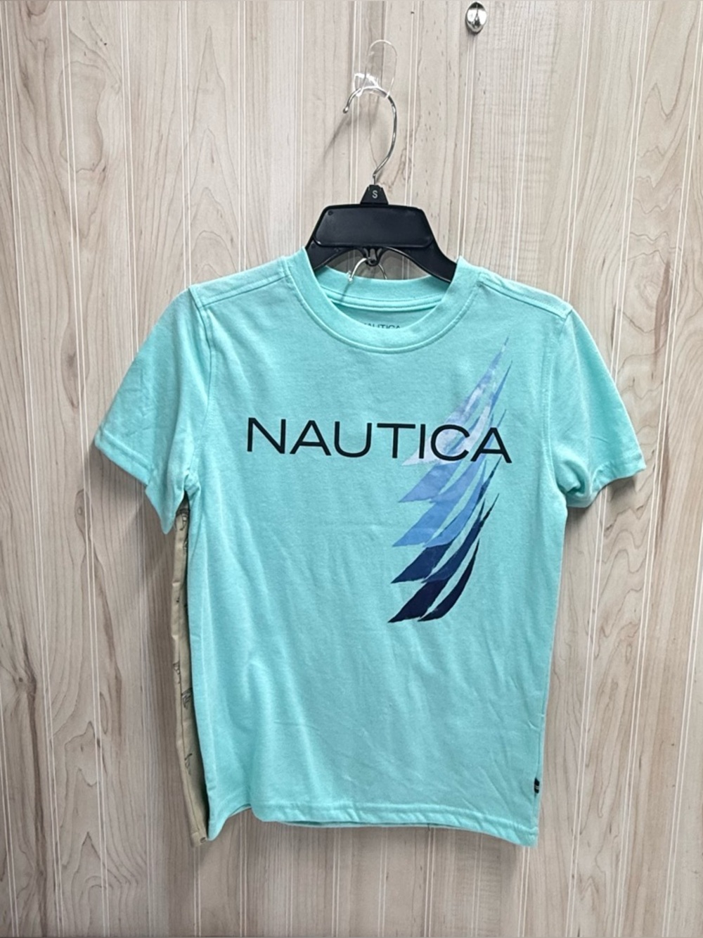 Nautica Teal Crew Neck Tee